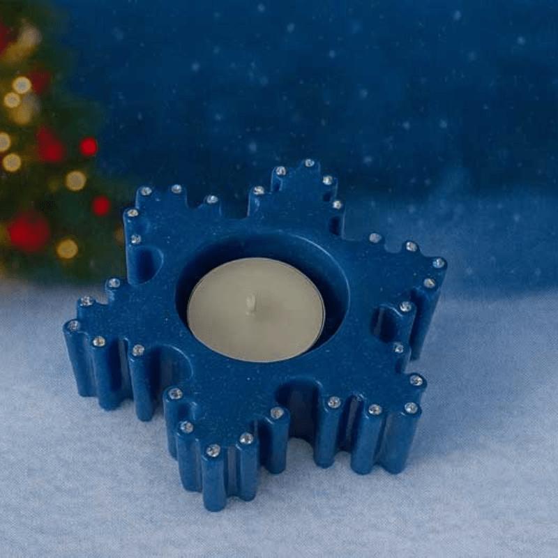 Blue-Tea-Light-Holder