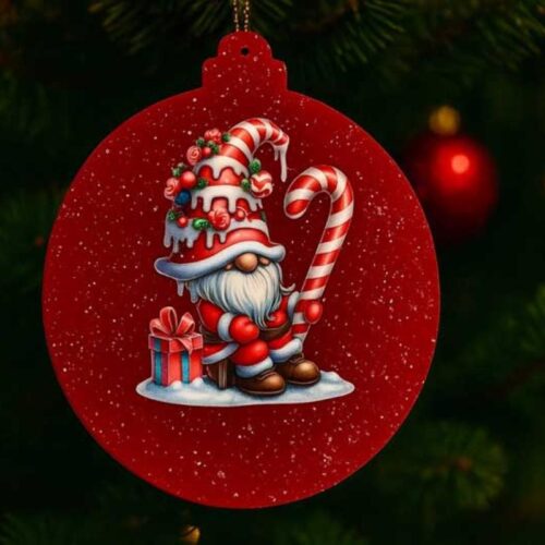 Tree-Ornamenet-Deep-Red-Glitter-Santa-Elf