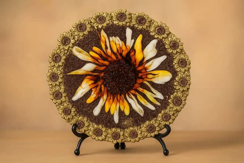 Radiant Sunflower Tray