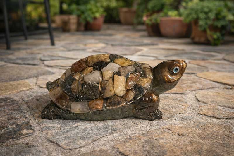 Earth Stone Turtle