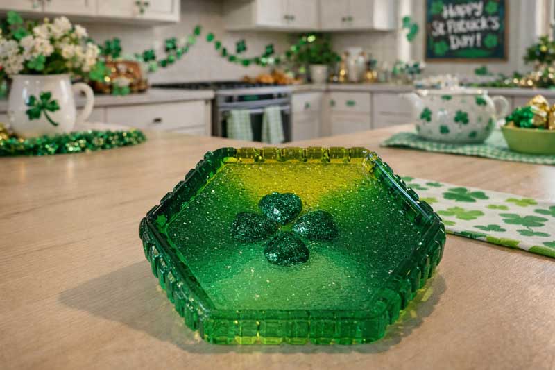 Emerald Charm Tray