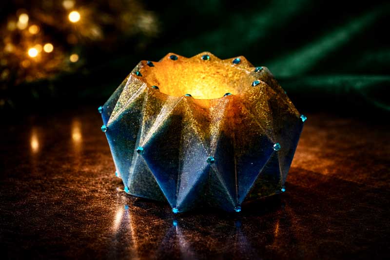 Midnight Sapphire Glow