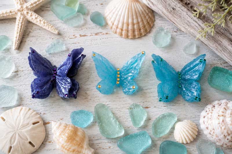 Flutter & Glow Butterfly Magnet Set - Image 2
