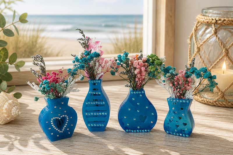 Seaside Mini Vase Set