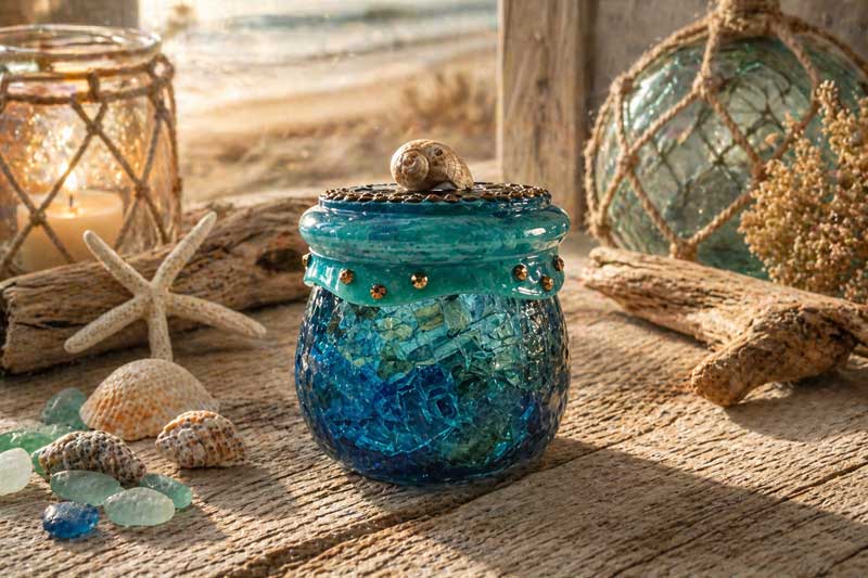 Shoreline Memory Jar