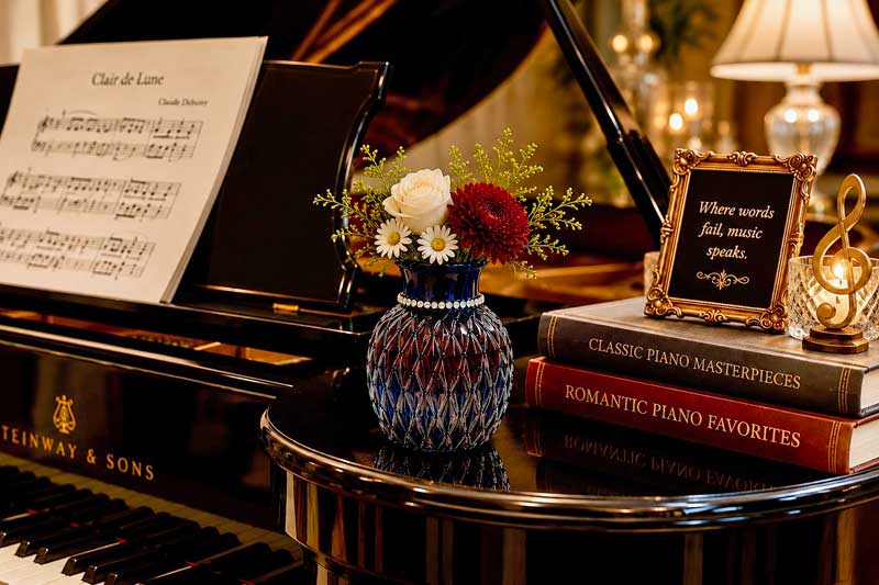 Midnight Sapphire Vase - Image 3