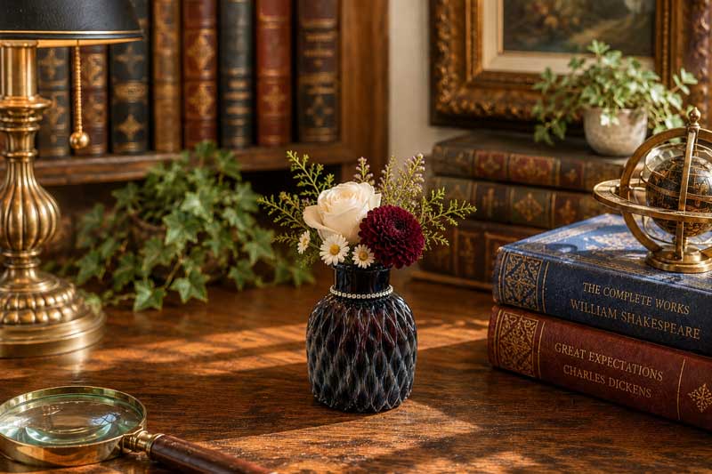 Midnight Sapphire Vase